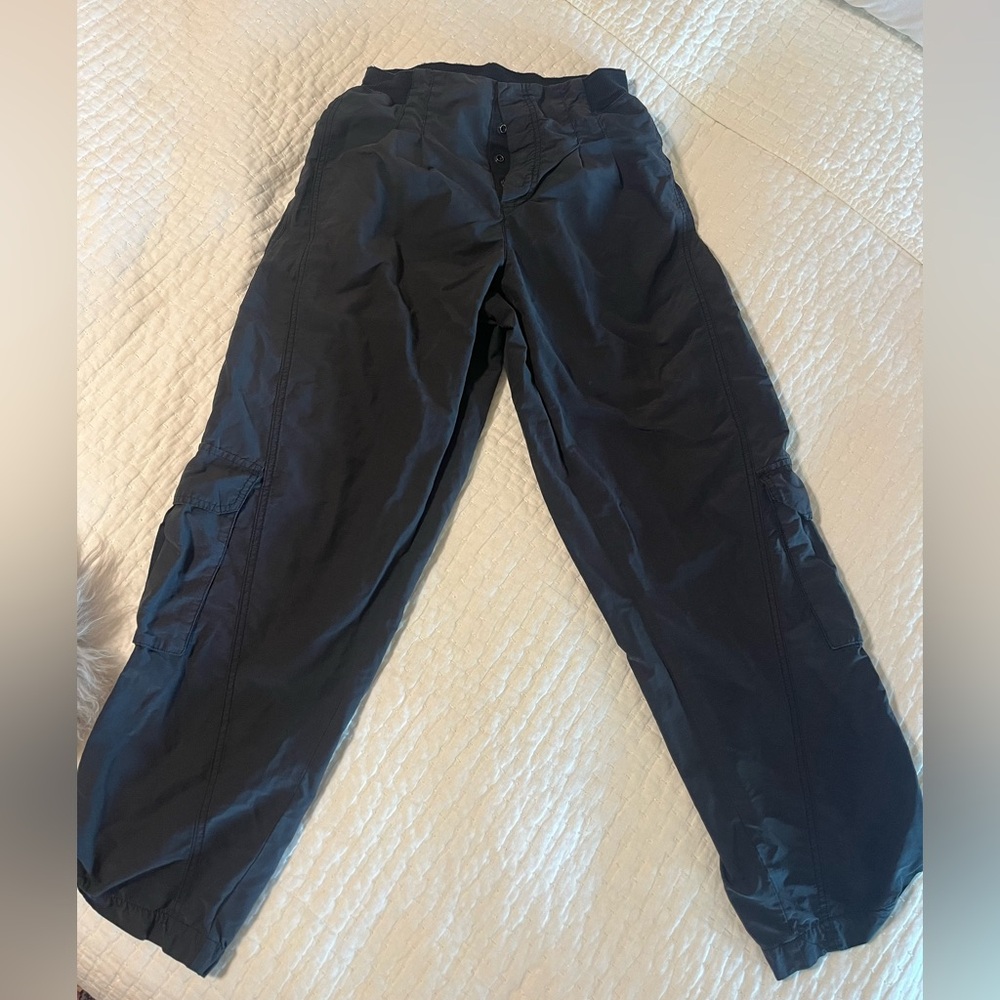 FP Movement Black Cargo Pants Relaxed Silhouette